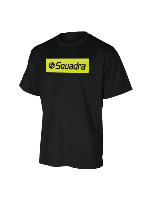 スクアドラ / コットンタッチドライTシャツ (スクエアSQ) 吸水速乾 吸汗速乾 蒸れない 化学繊維 合成繊維 ポリエステル 100 汗染み できない すぐ乾く テックウェア スポーツウェア ジム ヨガ 新素材 スポーツブランド 普段着 筋トレ メンズ おしゃれ かっこいい